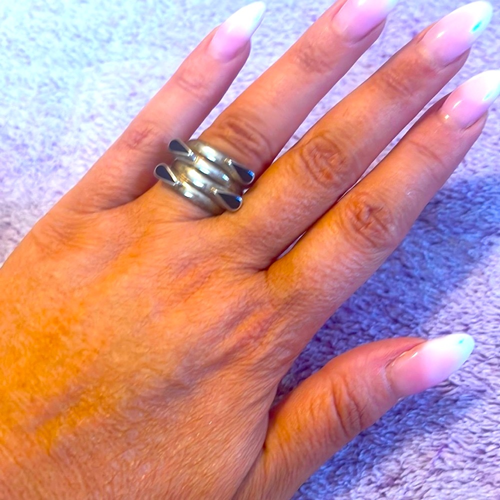 ✨Black onyx ring✨